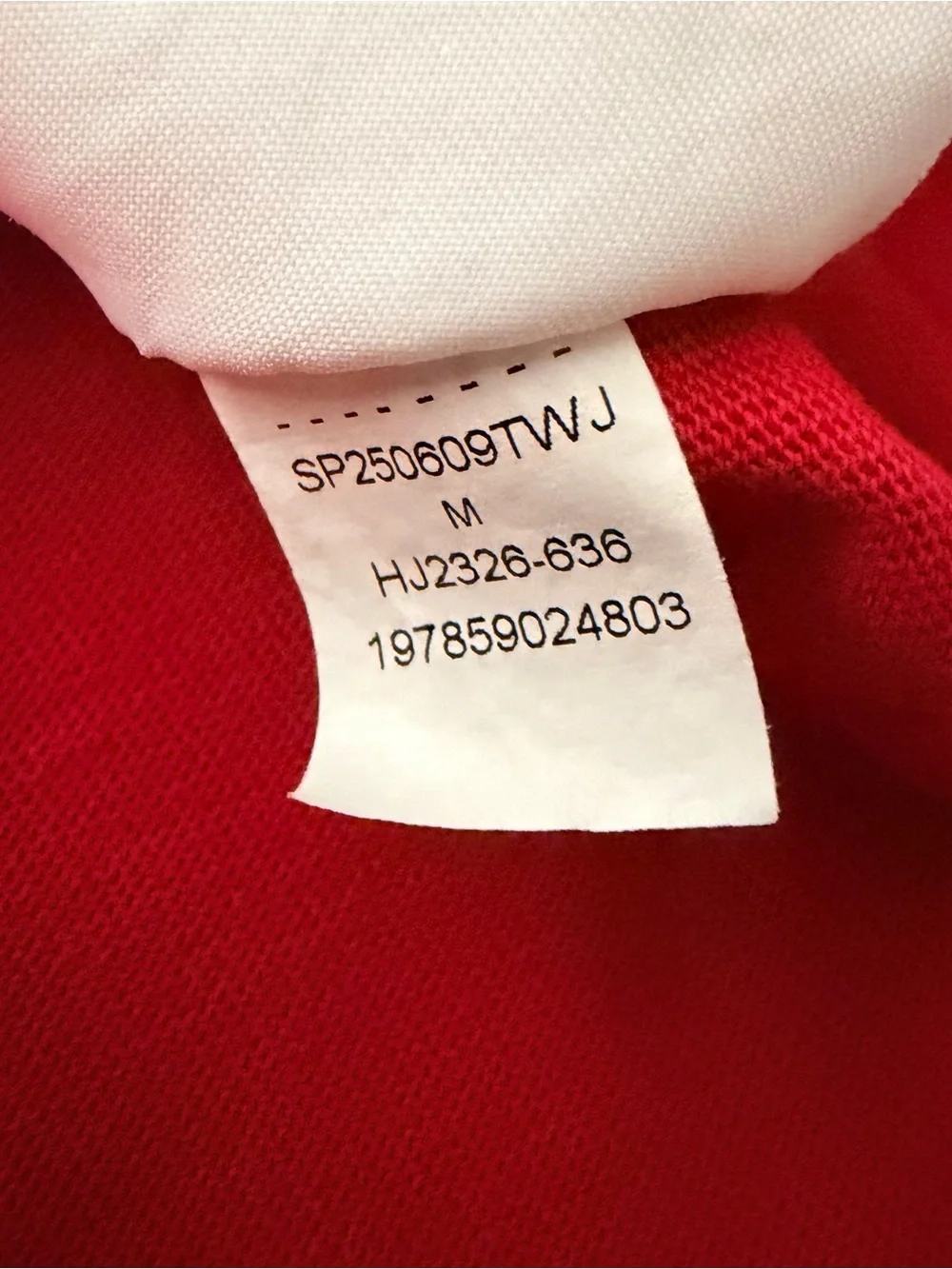 Jordan Red Sneaker Patch T Shirt Men’s Medium Jumpman Cotton Tee